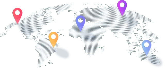 Hakuna IPTV Global Server Network Map